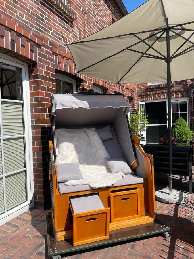 Ferienwohnung Burghaus 4 Greetsiel Exterior foto